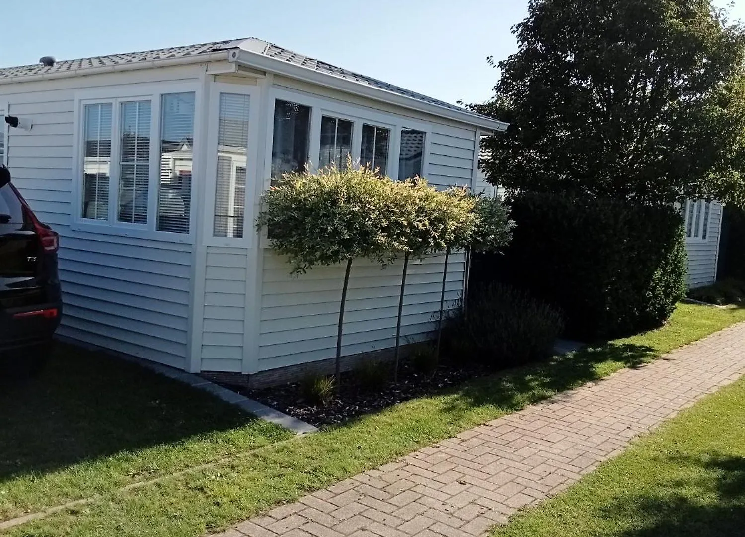 Superdeluxe Stacaravan Met Eigen Tuin En Parkeerplaats Nr 20 Bredene